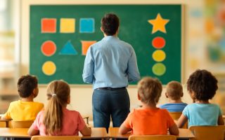 enseignant-tableau-eleves-classe-lumineuse