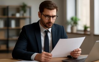 employe-bureau-documents-ordinateur-plantes