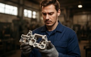 technicien-uniforme-piece-metallique-atlier