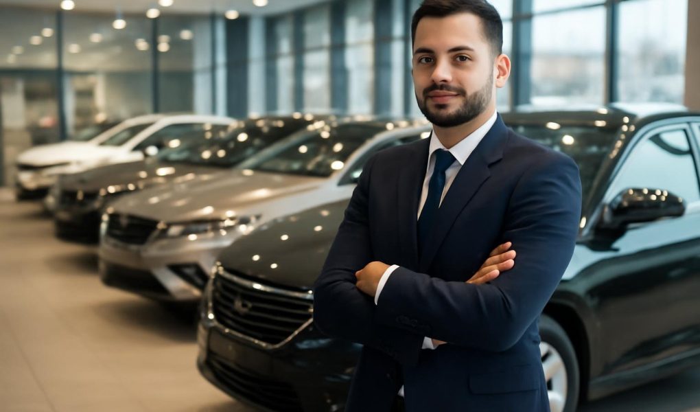 personne-showroom-automobile-voitures-brillantes