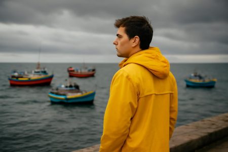 adulte-cires-jaune-bateaux-peche-mer
