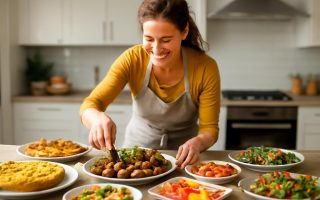 preparation-buffet-couleur-cuisine-moderne