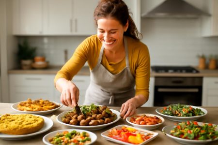 preparation-buffet-couleur-cuisine-moderne